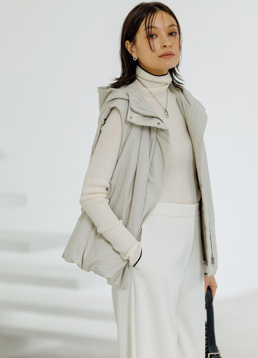 定番ADS輕盈短版羽絨背心